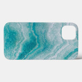 Zee Green Marble Texture Case-Mate iPhone Case (Achterkant (horizontaal))