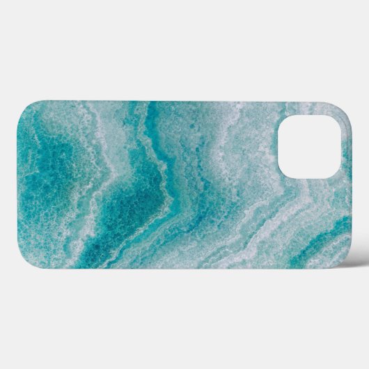 Zee Green Marble Texture Case-Mate iPhone Case (Achterkant (horizontaal))