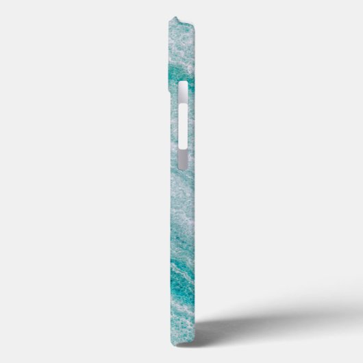 Zee Green Marble Texture Case-Mate iPhone Case (Achterkant / Links)