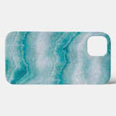 Zee Green Marble Texture Case-Mate iPhone Case (Achterkant (horizontaal))