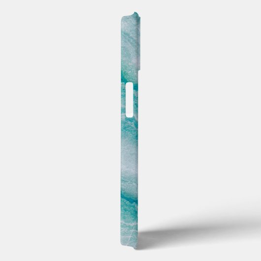 Zee Green Marble Texture Case-Mate iPhone Case (Achterkant / Rechts)