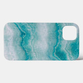 Zee Green Marble Texture Case-Mate iPhone Case (Achterkant (horizontaal))