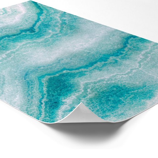 Zee Green Marble Texture Poster (Hoek)