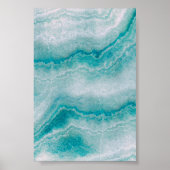 Zee Green Marble Texture Poster (Voorkant)