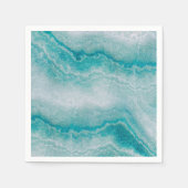 Zee Green Marble Texture Servet (Voorkant)