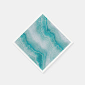 Zee Green Marble Texture Servet (Hoek)