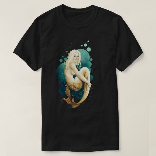 Zee Green Mermaid T-shirt (Design voorkant)