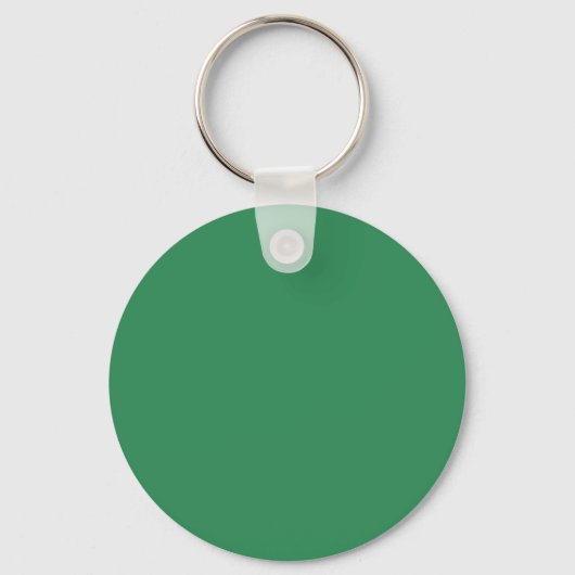 Zee Green Plain Elegant Modern minimalist Sleutelhanger (Achterkant)