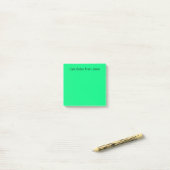 Zee Green Post-it® Notes (Op bureau)