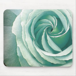 ZEE GREEN Spiral van Roos Mousepad Muismat
