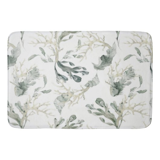 Zee Greens Pattern Badmat (Voorkant)