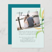 Zee Groen Blauw Tropisch Blauwbruine Longbruiloft (Voorkant / Achterkant)