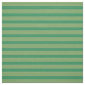 Zee groen & donker Khaki striped/Lined Pattern Stof (Swatch)