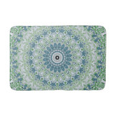 Zee Groen en Blauw Kust Mandala Patroon Badmat (Voorkant)
