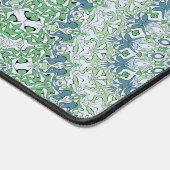 Zee Groen en Blauw Kust Mandala Patroon Bureaumat (Hoek)