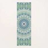 Zee Groen en Blauw Kust Mandala Patroon Yogamat (Voorkant)
