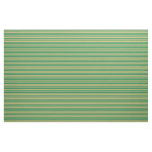 Zee groen en donker Khaki Lined Pattern Stof (Fat Quarter)