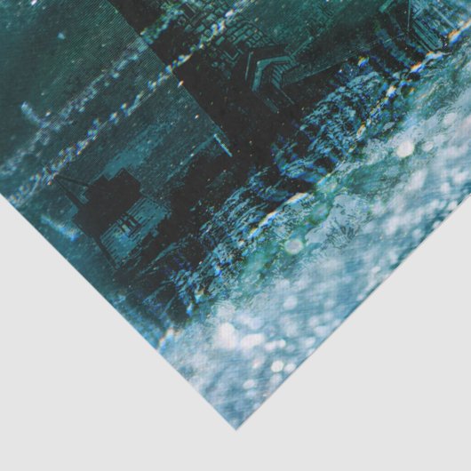 Zee Groen Nautisch Tissuepapier (Detail)