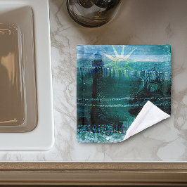 Zee Groen Nautisch Washandje