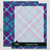 Zee Groen, Paars en blauw Tartan (Voorkant / Achterkant)