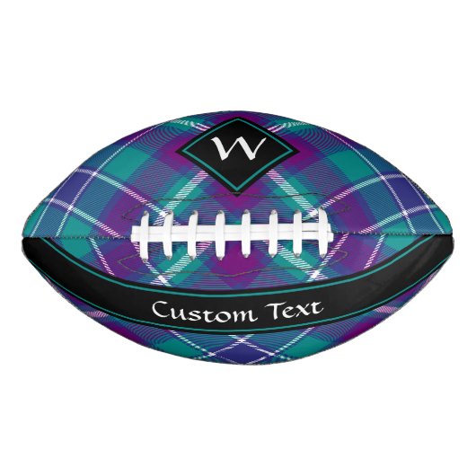 Zee Groen, Paars en blauw Tartan American Football (Voorkant)