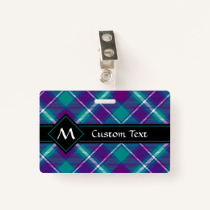 Zee Groen, Paars en blauw Tartan Badge