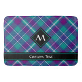 Zee Groen, Paars en blauw Tartan Badmat (Voorkant)