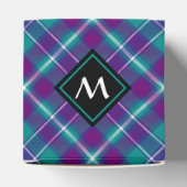 Zee Groen, Paars en blauw Tartan Bedankdoosjes (Bovenkant)