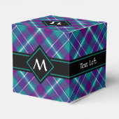 Zee Groen, Paars en blauw Tartan Bedankdoosjes (Achterkant)