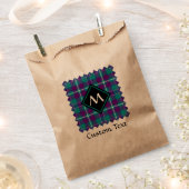 Zee Groen, Paars en blauw Tartan Bedankzakje (Geknipt)