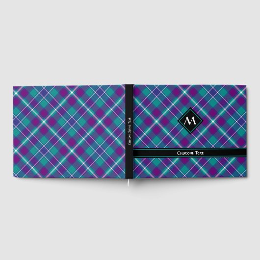 Zee Groen, Paars en blauw Tartan Gastenboek (Volledig)