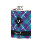 Zee Groen, Paars en blauw Tartan Heupfles (Links)