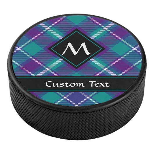 Zee Groen, Paars en blauw Tartan Hockey Puck (3/4)