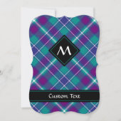 Zee Groen, Paars en blauw Tartan Kaart (Voorkant)