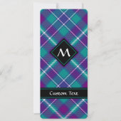 Zee Groen, Paars en blauw Tartan Kaart (Voorkant)