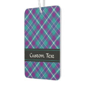 Zee Groen, Paars en blauw Tartan Luchtverfrisser (Links)