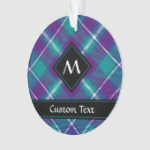 Zee Groen, Paars en blauw Tartan Ornament (voorkant)