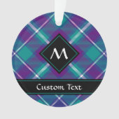 Zee Groen, Paars en blauw Tartan Ornament (voorkant)