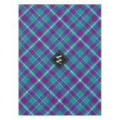 Zee Groen, Paars en blauw Tartan Tafelkleed (Voorkant)