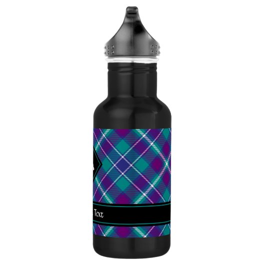 Zee Groen, Paars en blauw Tartan Waterfles (Rechts)