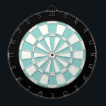 Zee groen zwart-wit dartbord<br><div class="desc">Zee Green Black en White Dart Board</div>