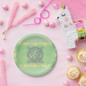 Zee Groenboek Vissen Borden Papieren Bordje (Feest)