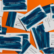 Zee Groene Blauwgroen blauwe streep penseel Vet