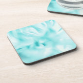 Zee Groene Floral Druk hard plastic onderzetter (Linkerzijde)