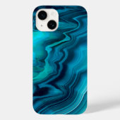 Zee Groene geagattextuur Case-Mate iPhone Case (Achterkant)