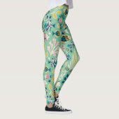 Zee-groene onderwatervis leggings (Rechts)