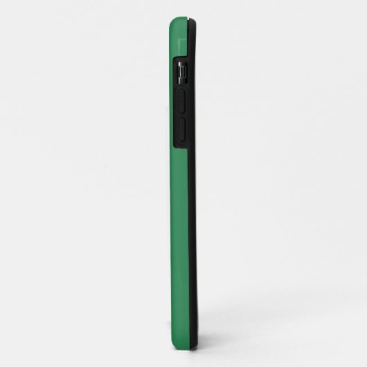 Zee groene vaste kleur Case-Mate iPhone case (Achterkant/links)