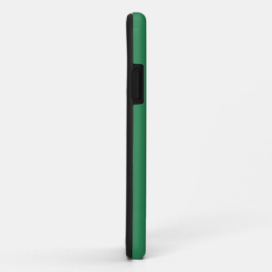 Zee groene vaste kleur Case-Mate iPhone case (Achterkant/rechts)