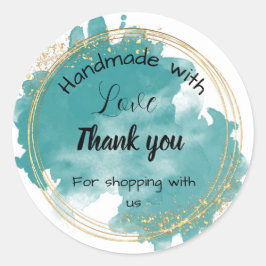 Zee groene zakelijke stickers