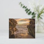 Zee grot bij Windansea Beach Briefkaart (Staand voorkant)